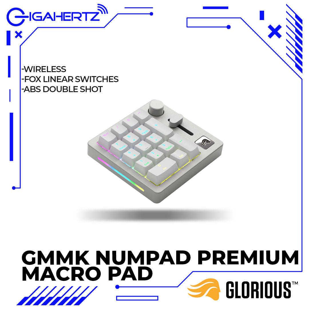Glorious GMMK Numpad Premium Wireless Macro Pad