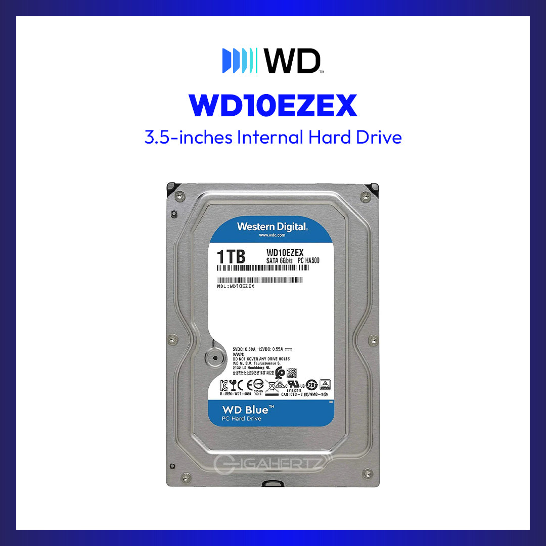 Western Digital WD10EZEX 1TB 7200 RPM Internal HDD