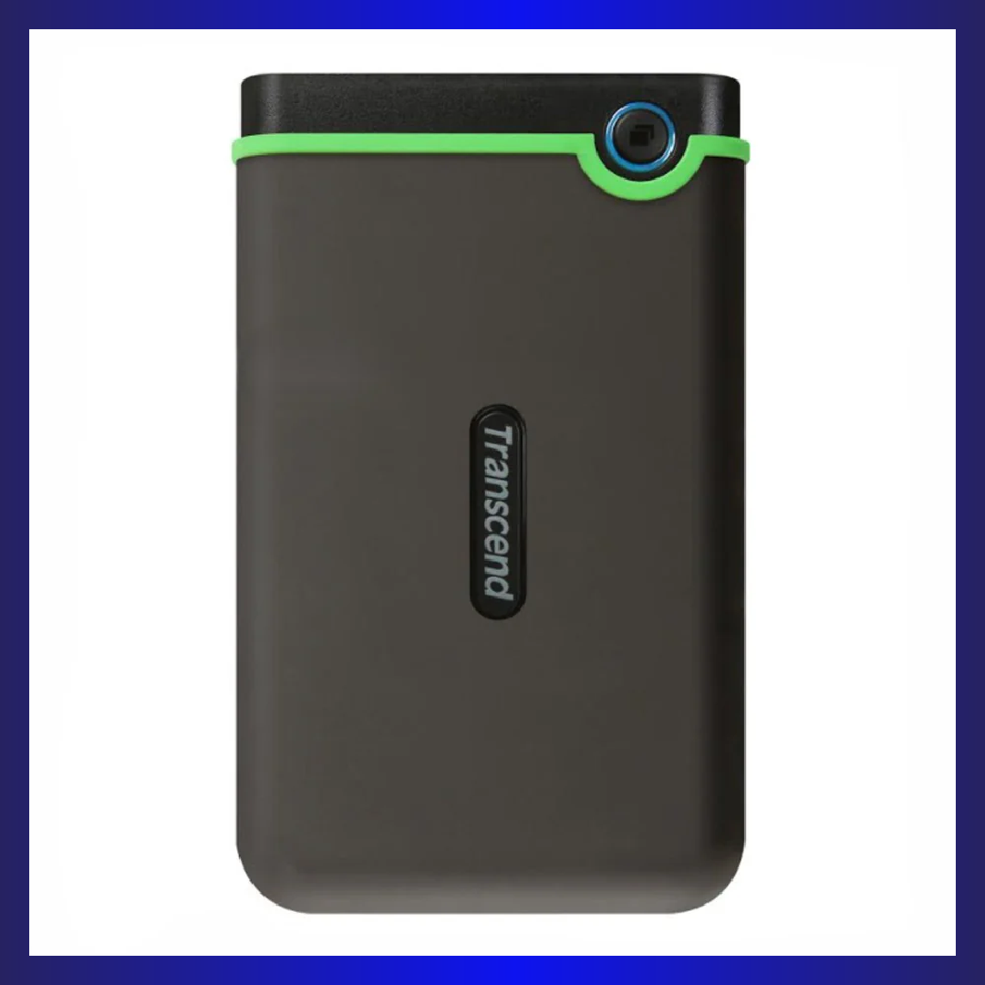 TRANSCEND 2TB StoreJet 25M3 External Hard Drive (Iron Gray)