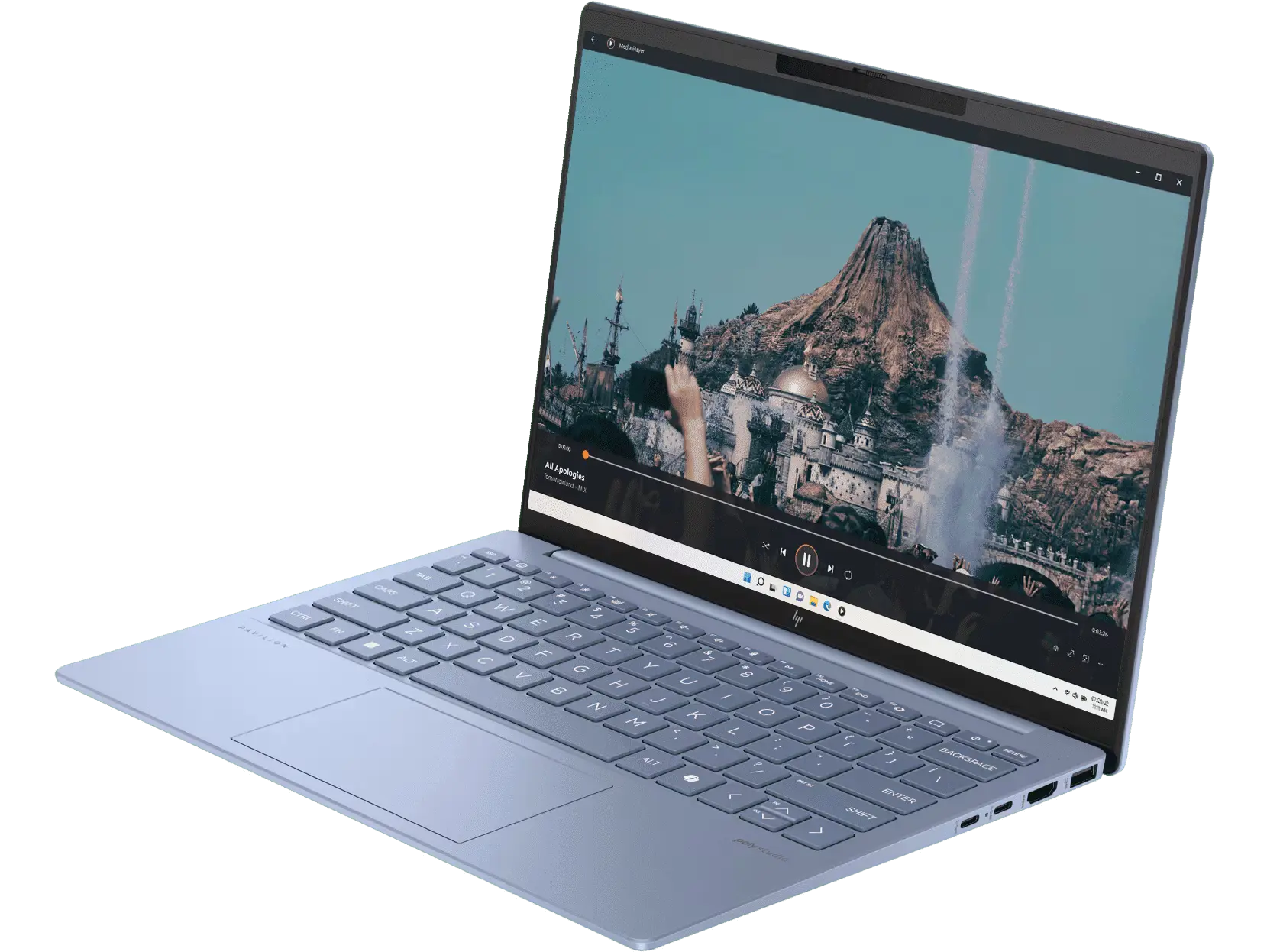 HP Pavilion Aero 13-BG0038AU | 13.3" WQXGA | Ryzen™ 5 8640U | Radeon™ Graphics | 16 GB RAM | 512 GB SSD | WIN 11