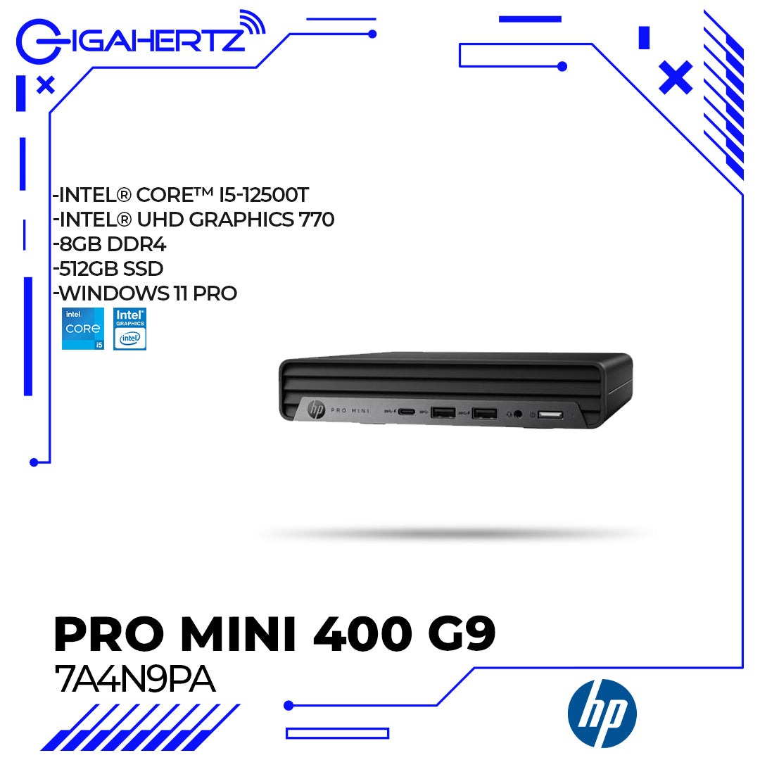 HP Pro Mini 400 G9 7A4N9PA