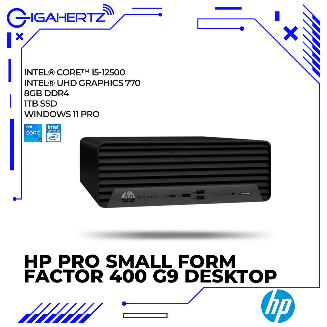 HP Pro Small Form Factor 400 G9 Desktop PC i5-12500