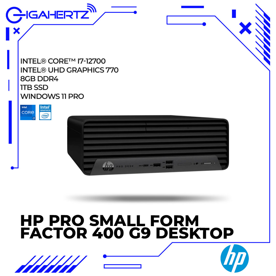 HP Pro Small Form Factor 400 G9 Desktop PC i7-12700