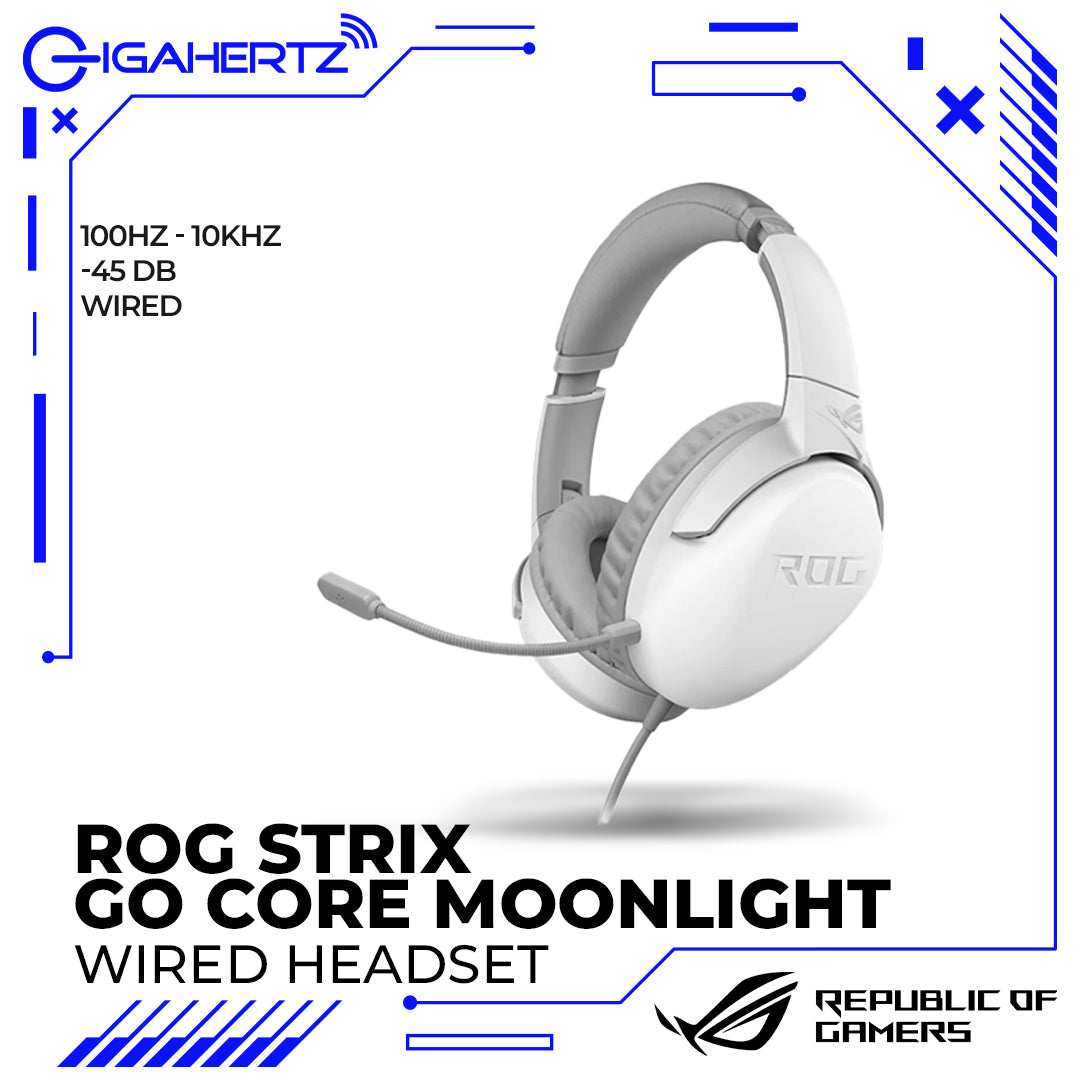 Asus Headset Rog Strix Go Core Moonlight