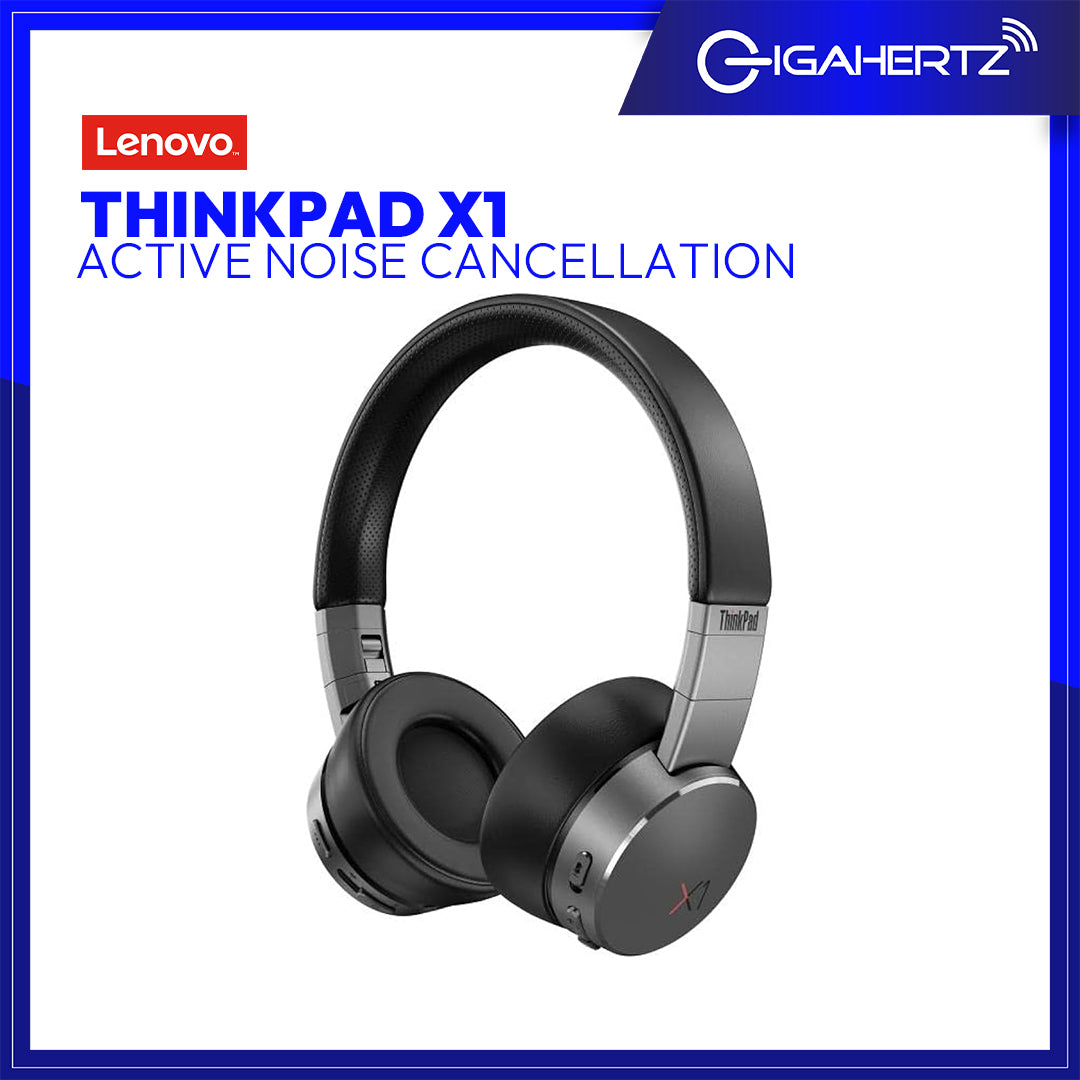 Lenovo ThinkPad X1 Active Noise Cancellation Headphones | Gigahertz