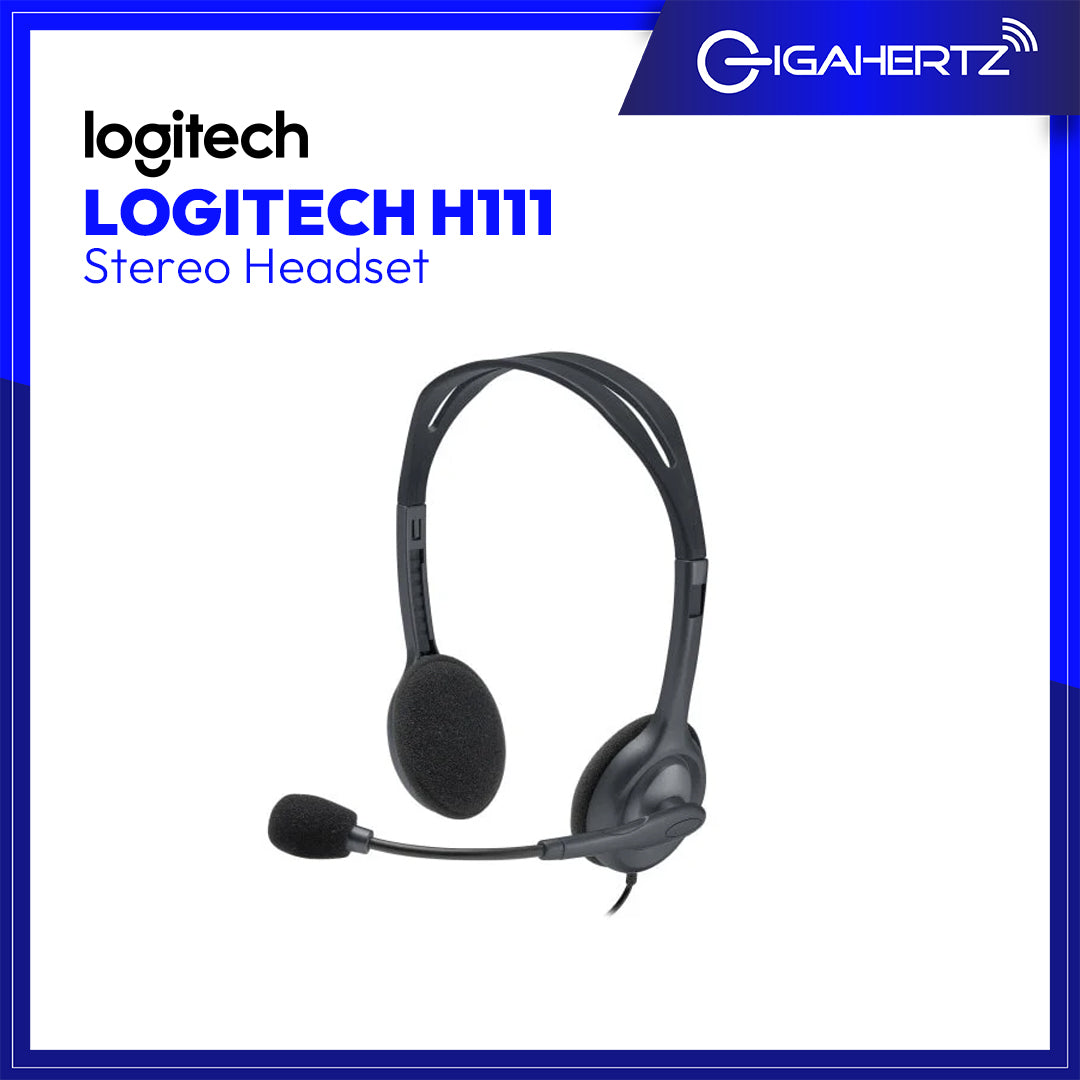Logitech H111 Stereo Headset | Gigahertz