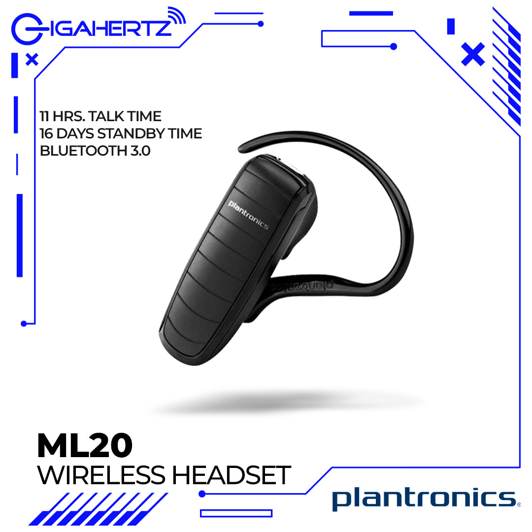 Plantronics ML20 Bluetooth Wireless Headset