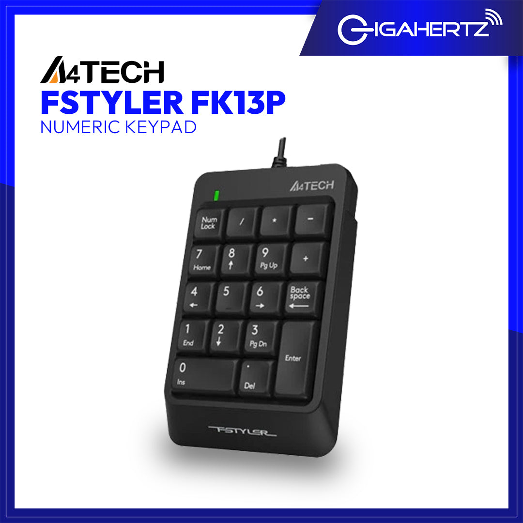 A4Tech FStyler FK13P Numeric Keypad | Gigahertz