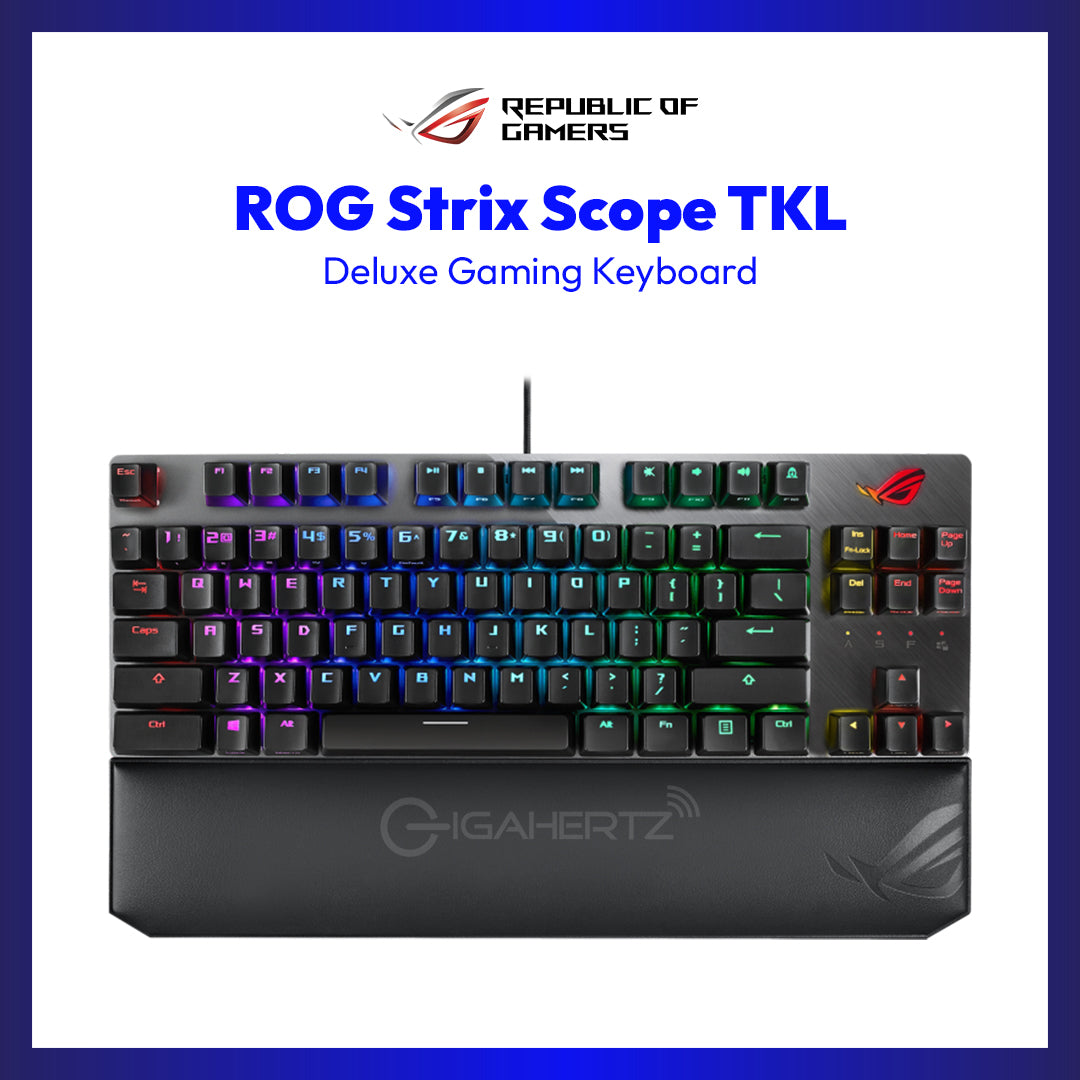 Asus ROG Strix Scope TKL Deluxe Gaming Keyboard