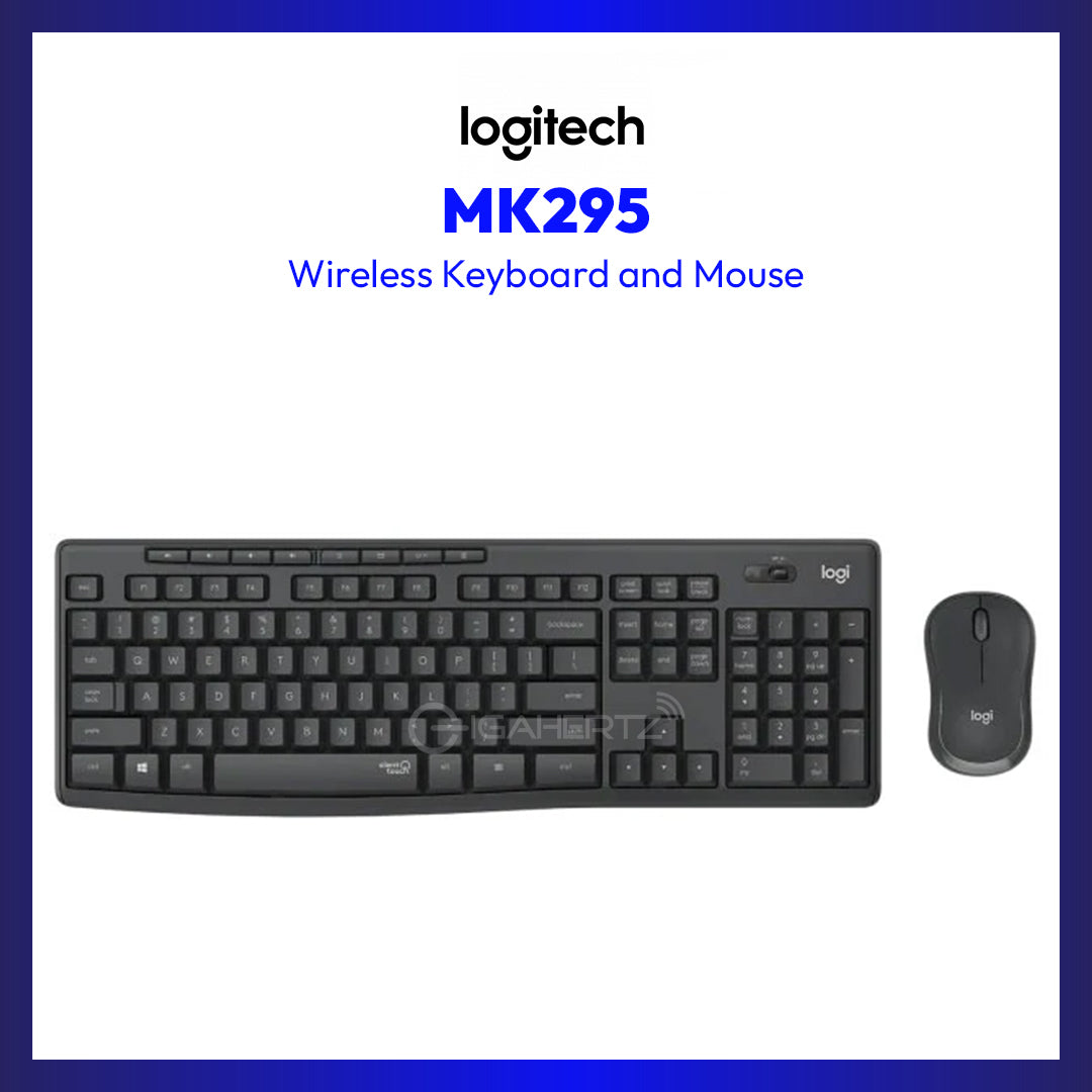 LOGITECH MK295 Silent Wireless Keyboard and Mouse Combo