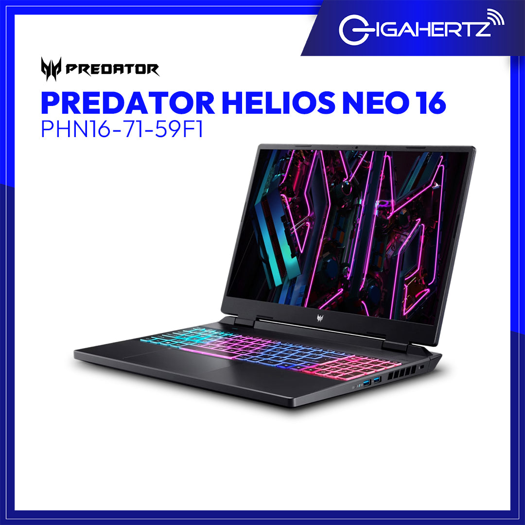 Acer Predator Helios Neo 16 PHN16-71-59F1 | 16" FHD | i5-13500HX | GeForce RTX 4050 | 8GB RAM | 512GB SSD | WIN 11