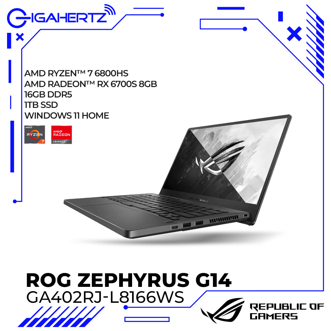 Asus ROG Zephyrus G14 GA402RJ-L8166WS - Laptop Tiangge