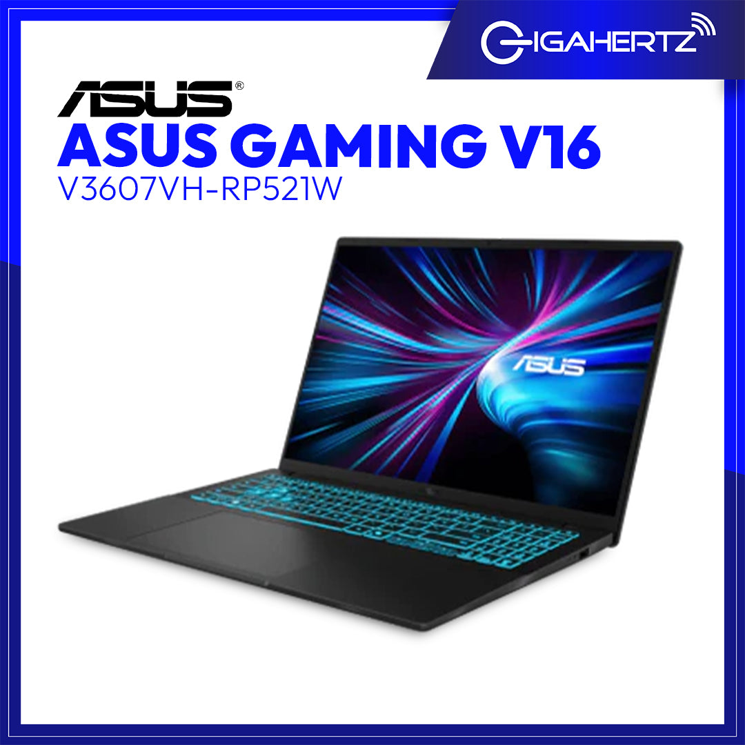 ASUS Gaming V16 V3607VH-RP521W | 16" FHD | Intel Core 5 | NVIDIA® GeForce RTX™ 5050 | 16GB RAM | 512GB SSD | WIN 11