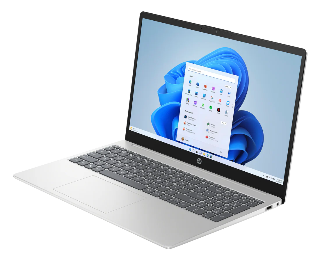 HP 15-fc0566AU (Natural Silver) 15.6-inch FHD, Ryzen 5 7520U | 16GB | 512GB SSD | AMD Radeon Graphics | Windows 11