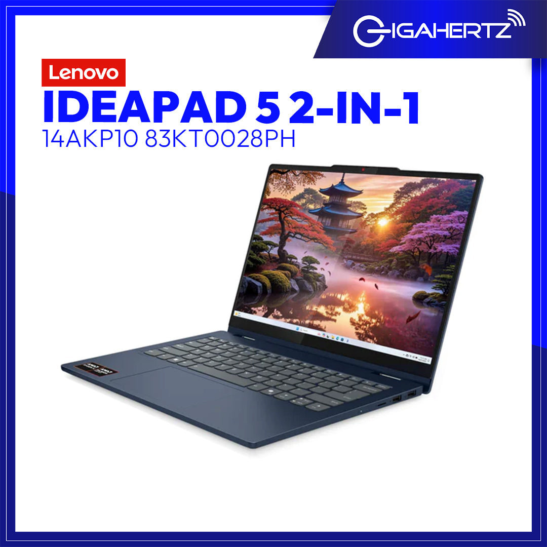 Lenovo IdeaPad 5 2-in-1 14AKP10 83KT0028PH | 14" WUXGA | AMD Ryzen™ AI 7 350 | AMD Radeon™ 860M | 16GB RAM | 1TB SSD | WIN 11