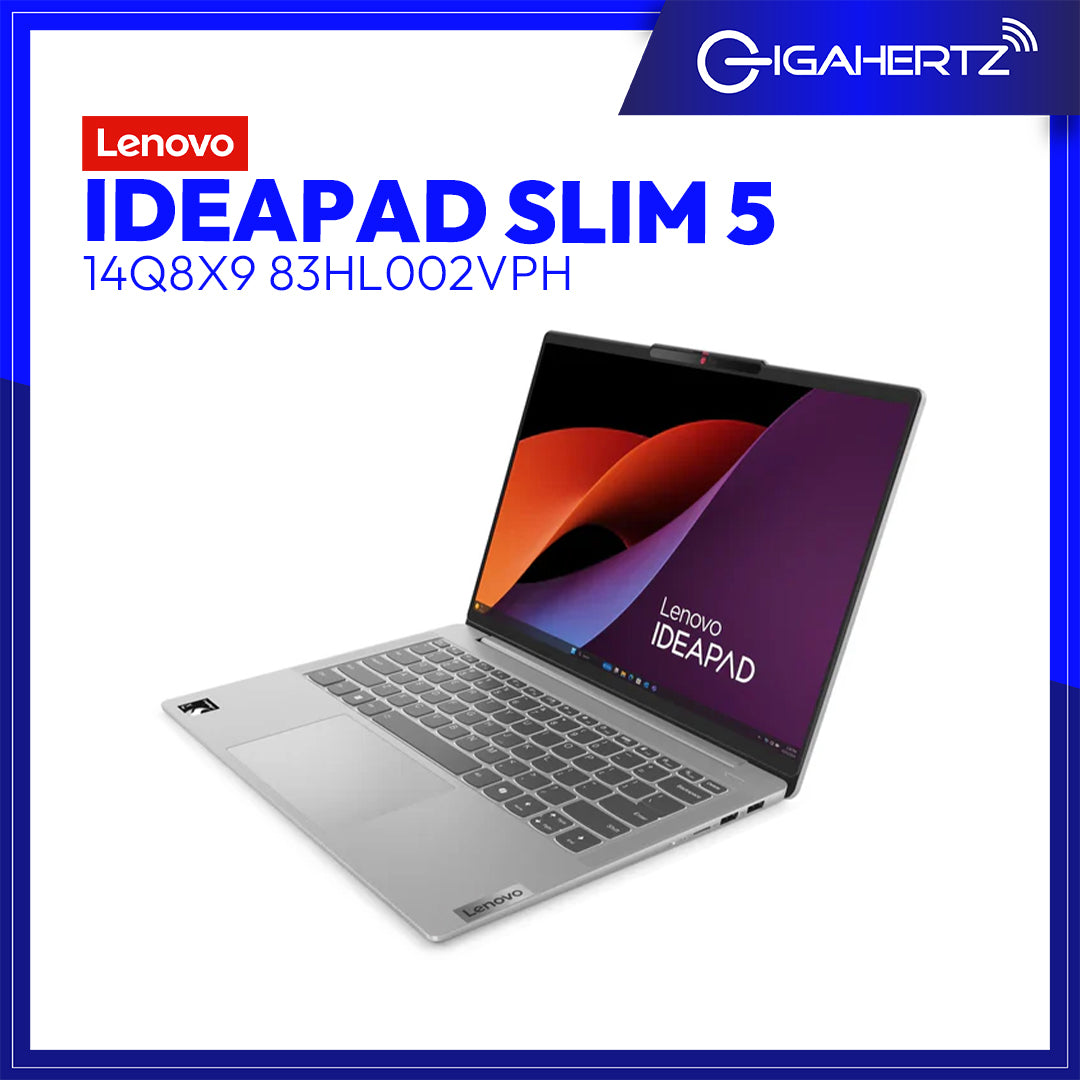 Lenovo IdeaPad Slim 5 14Q8X9 83HL002VPH | 14" WUXGA | Snapdragon X Plus X1P-42-100 | Integrated Qualcomm Adreno GPU | 32GB RAM | 1TB SSD | WIN11