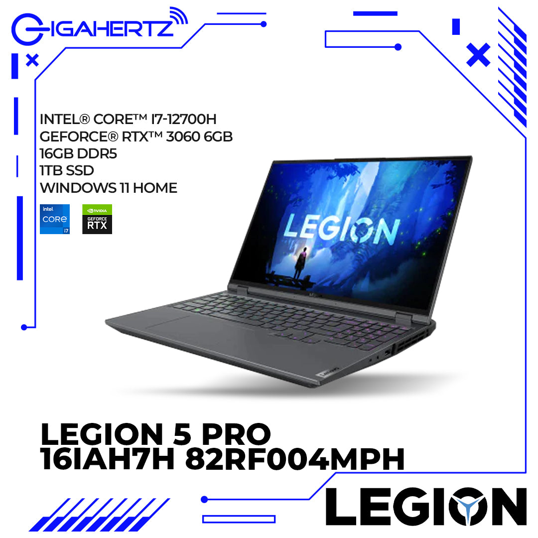 Lenovo Legion 5 Pro 16IAH7H 82RF004MPH - Laptop Tiangge