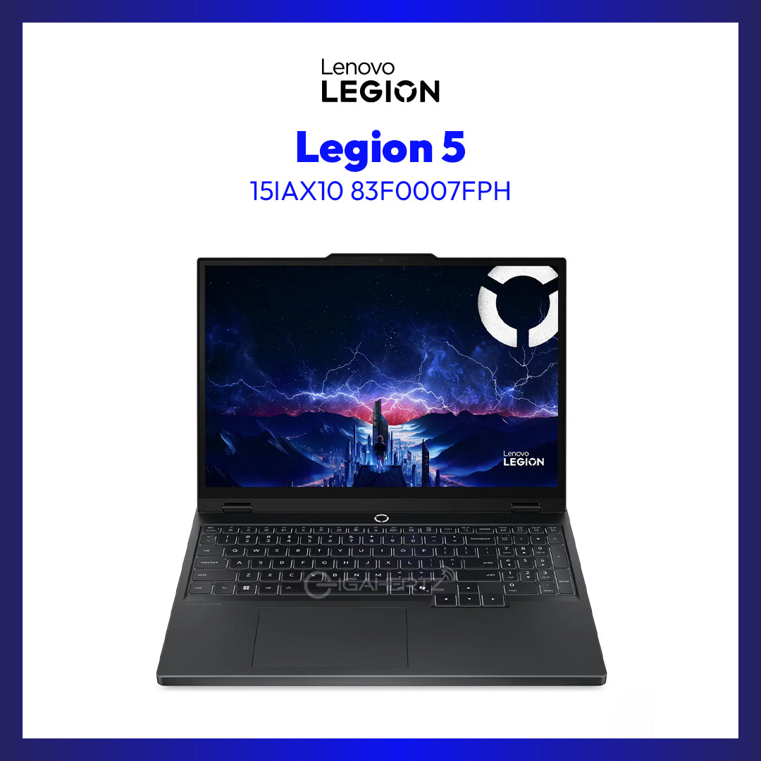 LENOVO LEGION 5 15IAX10 83F0007FPH | Intel Core™ Ultra 7 255HX | 32GB RAM | 1TB SSD | NVIDIA GeForce RTX™ 5060 8GB GDDR7 | Win 11