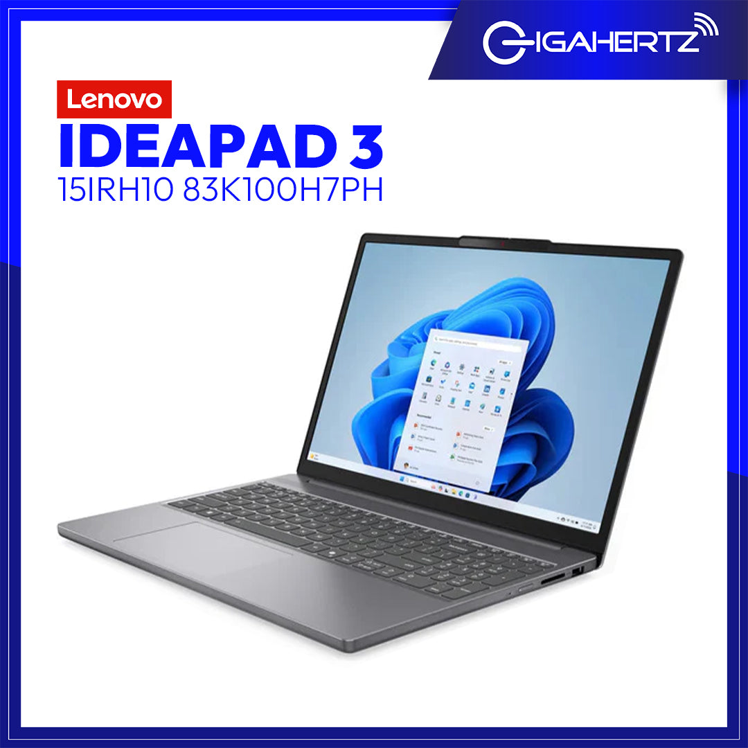Lenovo Ideapad 3 15IRH10 83K100H7PH | Intel® Core™ i7 | 15.3″ WUXGA | UHD Graphics | 512GB SSD | 16GB RAM | WIN 11