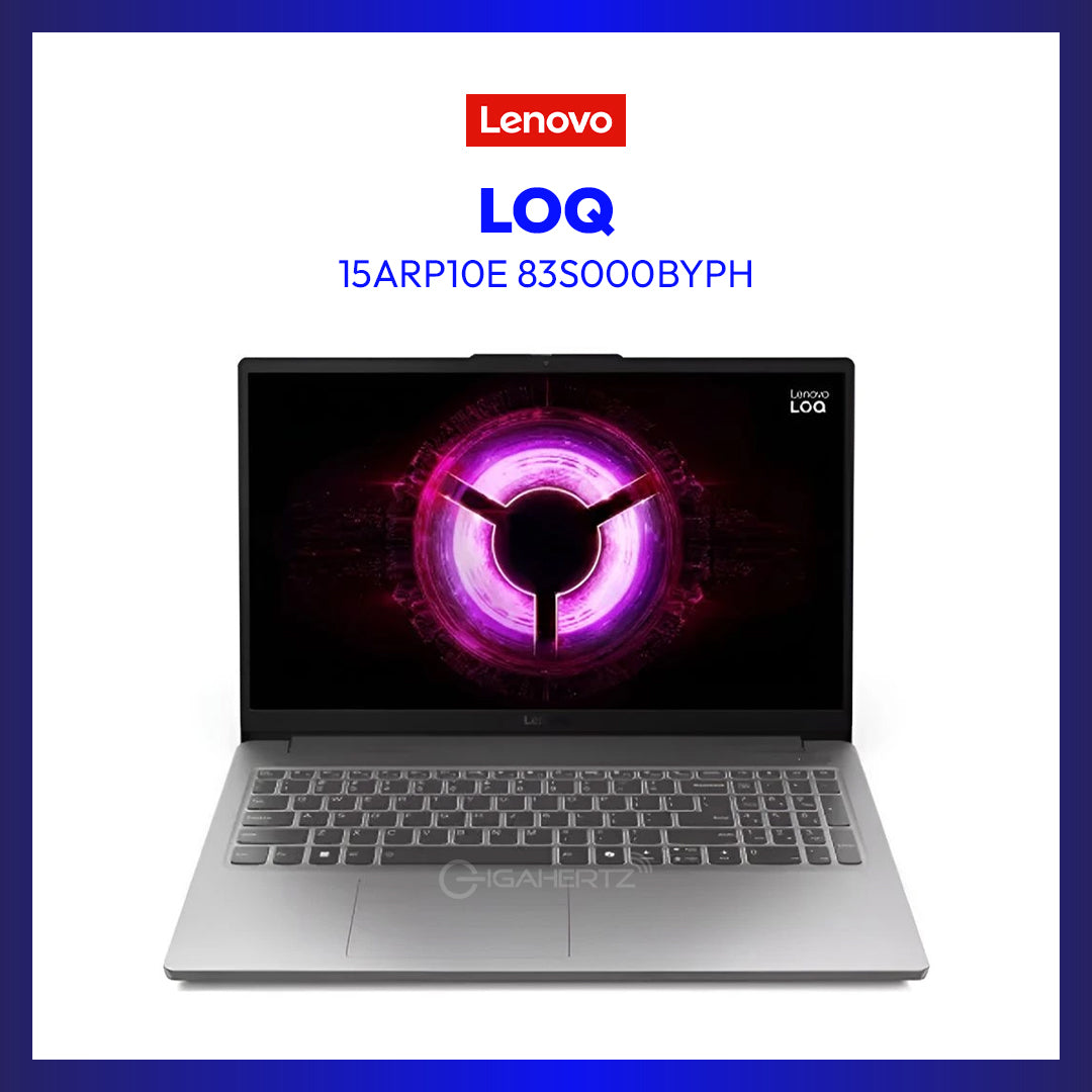 Lenovo LOQ 15ARP10E 83S000BYPH | 15.6" FHD (1920x1080) IPS 144Hz | Ryzen 7 7735HS | 16GB RAM | 512GB SSD | NVIDIA RTX 4050 6GB Graphics