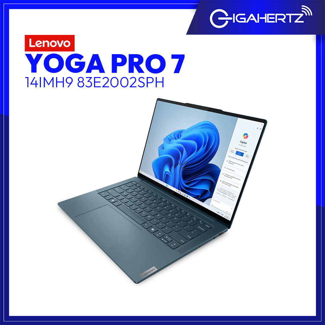 Lenovo Yoga Pro 7 14IMH9 83E2002SPH | 14.5" WQXGA+ | Ultra 7 155H | GeForce RTX 4050 | 32GB RAM | 1TB SSD | WIN 11
