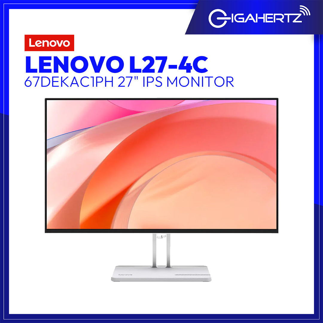 Lenovo L27-4C 67DEKAC1PH 27" FHD (1920x1080) 144Hz 1Ms MPRT IPS Monitor With Tilt Adjustment