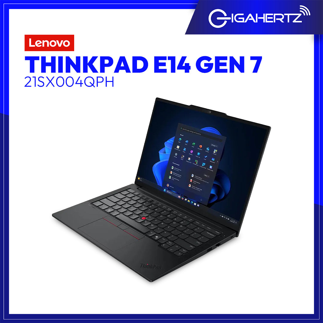 Lenovo Thinkpad E14 Gen 7 21SX004QPH | 14in WUXGA IPS | Intel Core Ultra 7 255H | 16GB DDR5 | 1TB SSD | Intel Arc 140T | Win11 Pro