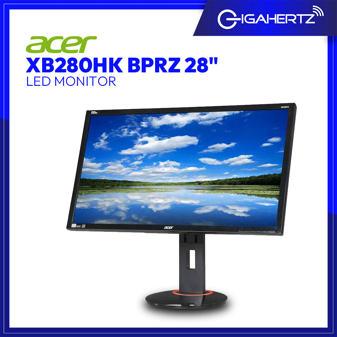 Acer XB280HK bprz 28" 4K UKD Widescreen LED Monitor | Gigahertz