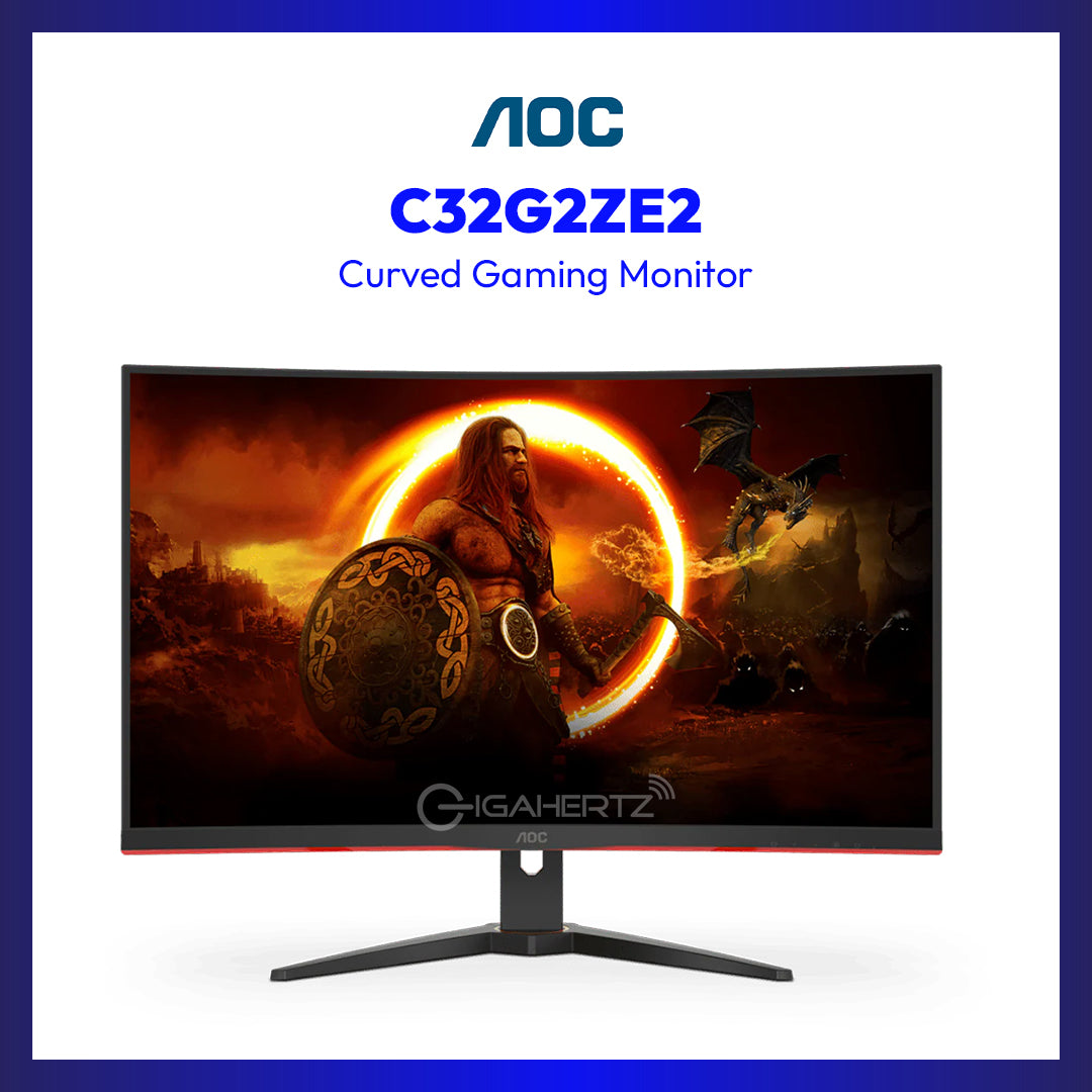 AOC C32G2ZE2 31.5" 250Hz Curved Gaming Monitor