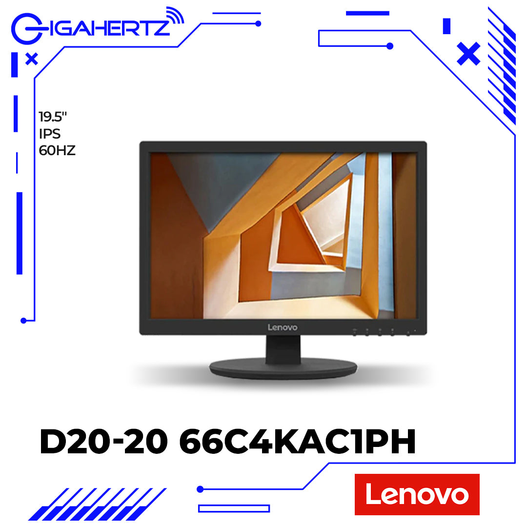 Lenovo D20-20 66C4KAC1PH 19.5" 60Hz