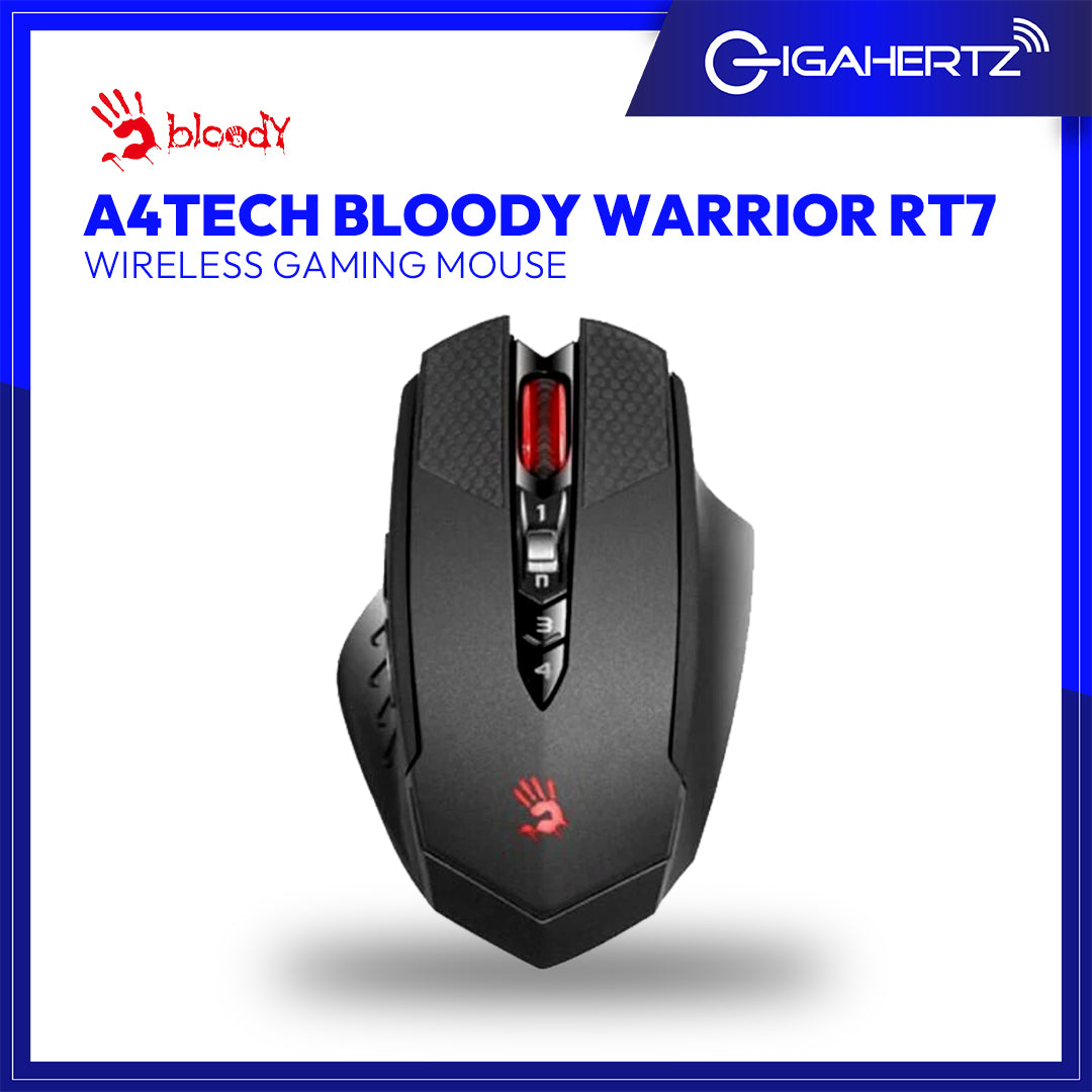 A4Tech Bloody Warrior RT7 Wireless Gaming Mouse | Gigahertz