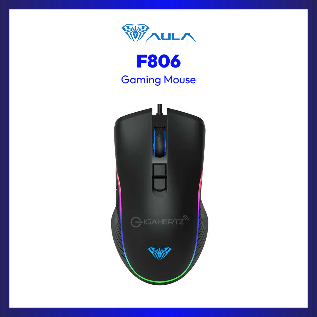Aula F806 Wired Optical Gaming Mouse