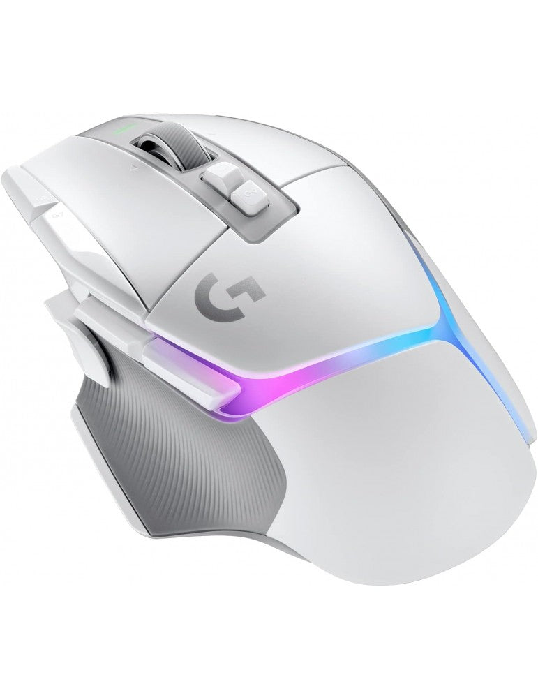 Logitech G502 X PLUS (910-006173) | HERO 25K Sensor | LIGHTSPEED Wireless | LIGHTFORCE Switches | RGB | White