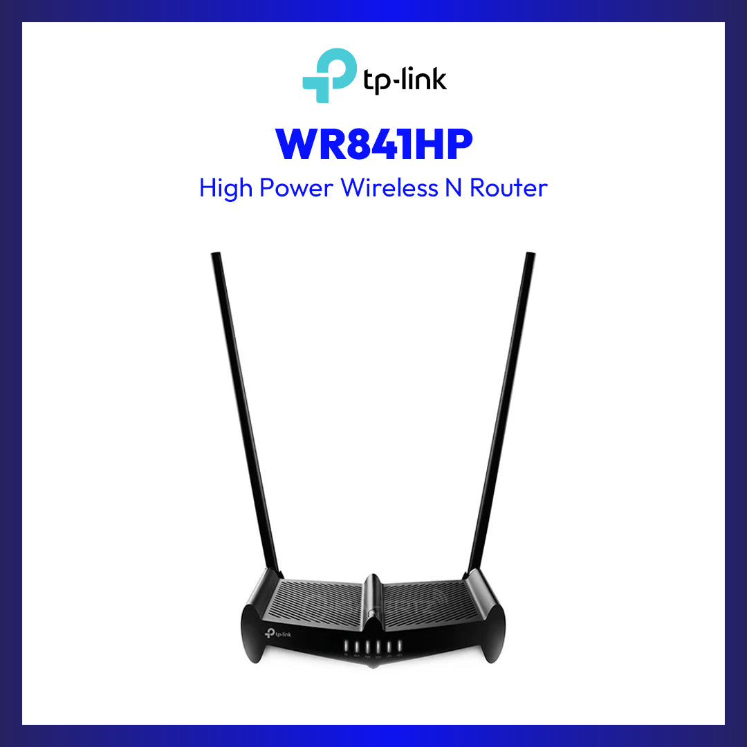 TP-Link WR841HP 300Mbps High Power Wireless N Router