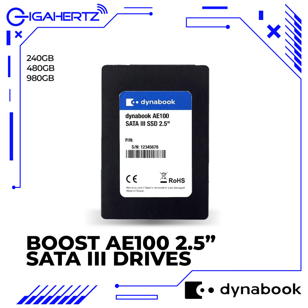 Dynabook Boost AE100 2.5” SATA III Drives