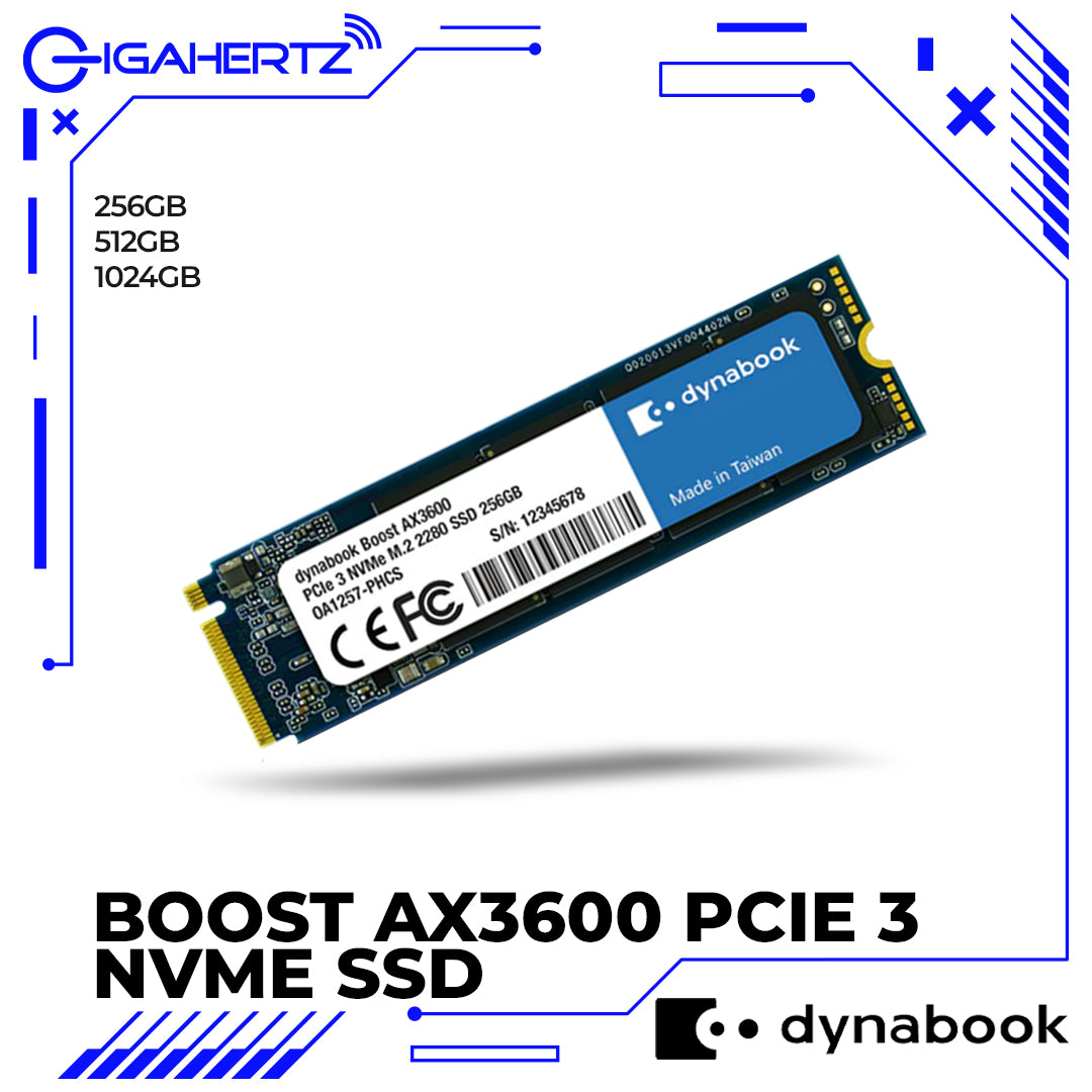 Dynabook Boost AX3600 PCIe 3 NVMe SSD