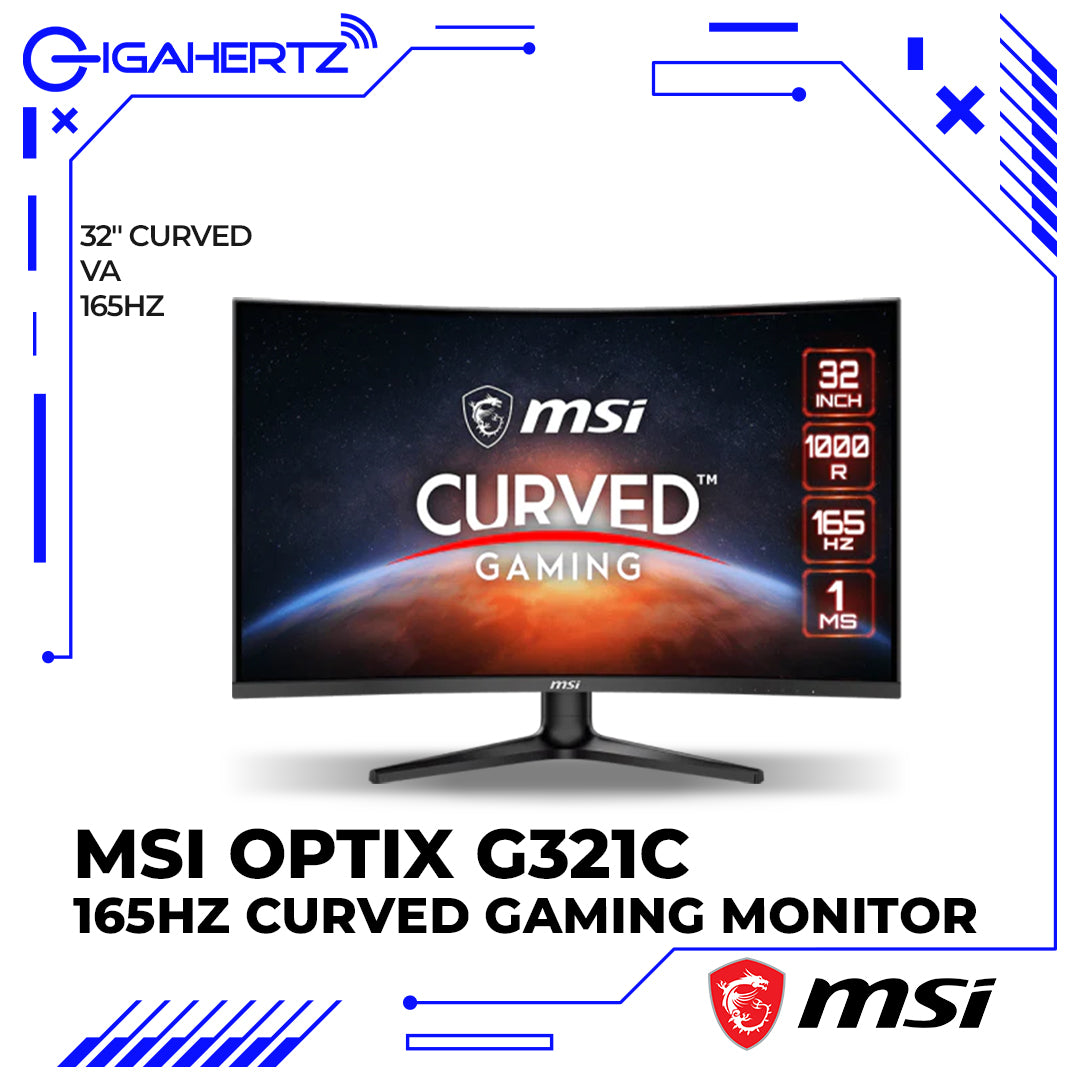 MSI Optix G321C 32" 165Hz Curved Gaming Monitor