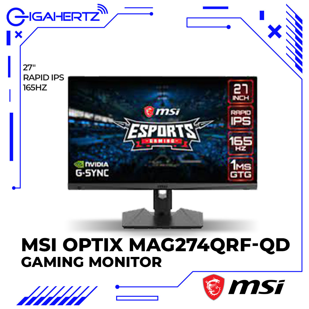 MSI Optix MAG274QRF-QD 27" Gaming Monitor