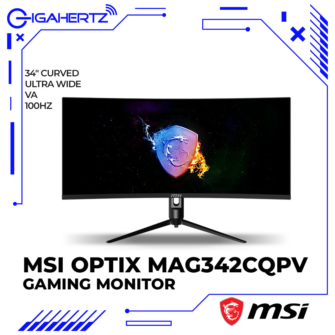 MSI Optix MAG342CQPV 34" Curved Gaming Monitor