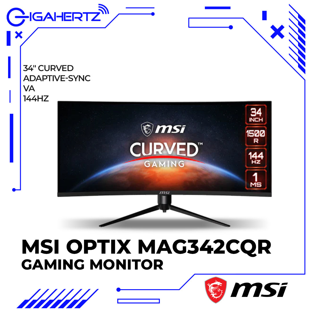MSI Optix MAG342CQR 34" Curved Gaming Monitor