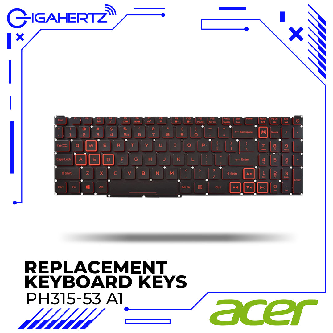 Acer Keyboard Keys PH315-53 A1