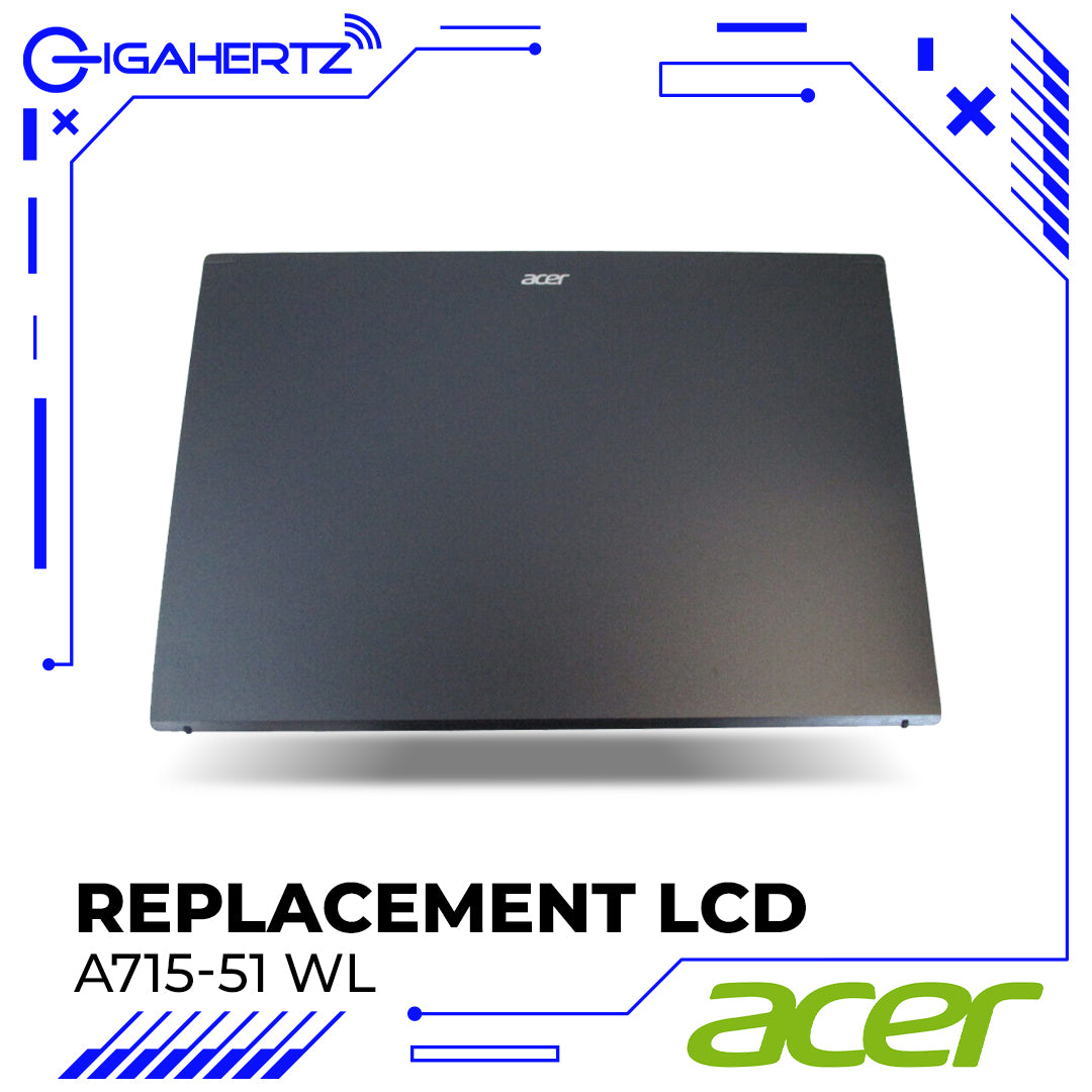 Replacement for Acer LCD Cover A715-51 WL