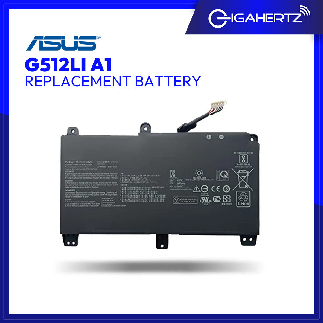 Replacement for Asus Battery G512LI A1