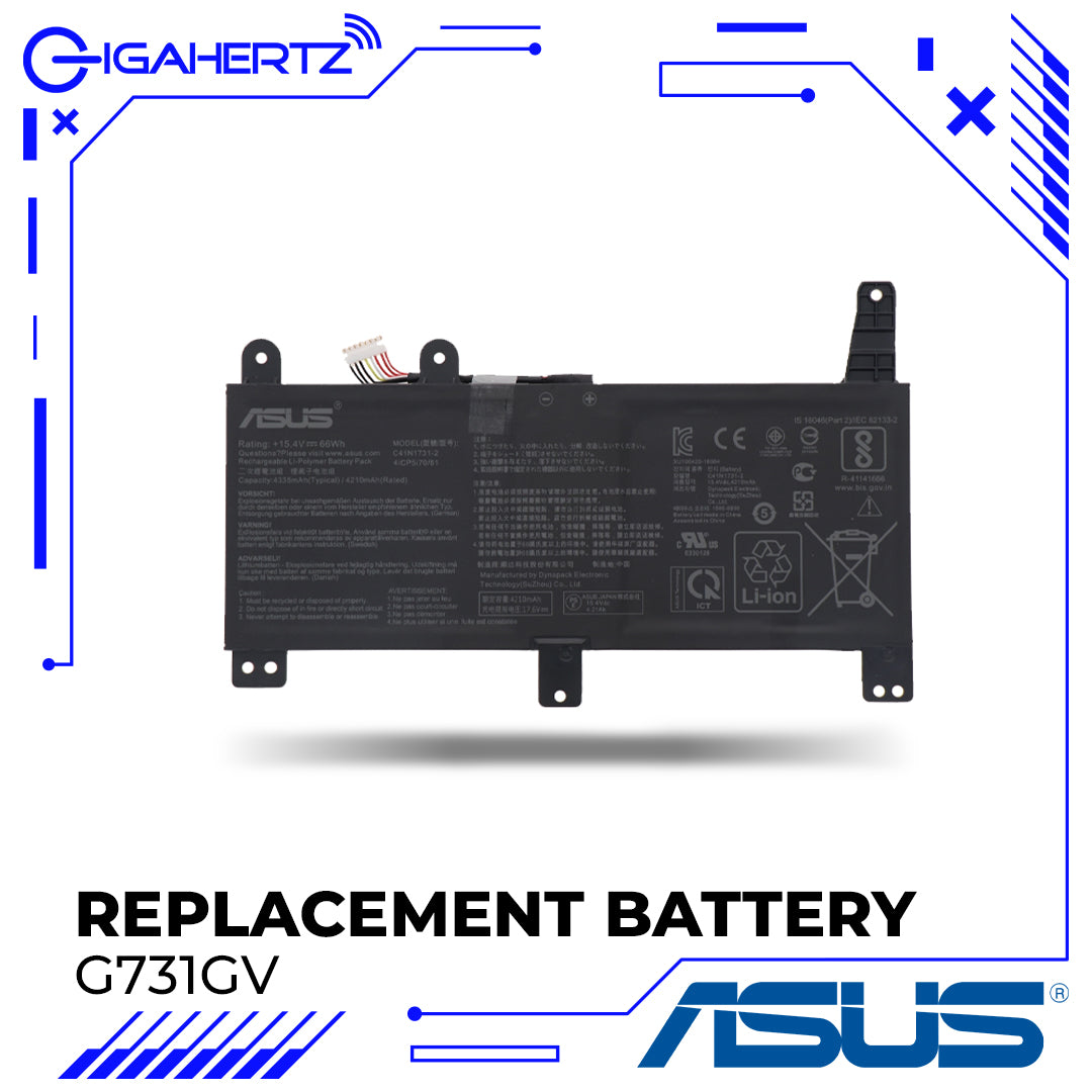 Replacement for Asus Battery G731GV A1