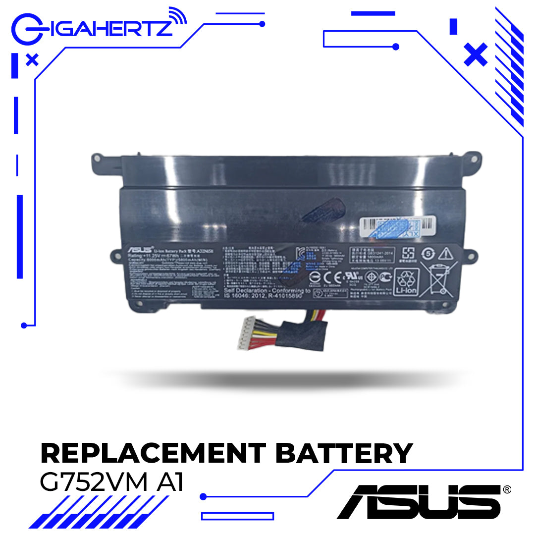 Replacement Battery for Asus G752VM A1