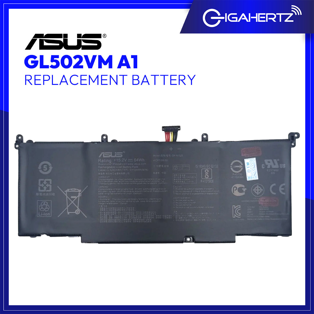 Replacement Battery for Asus GL502VM A1