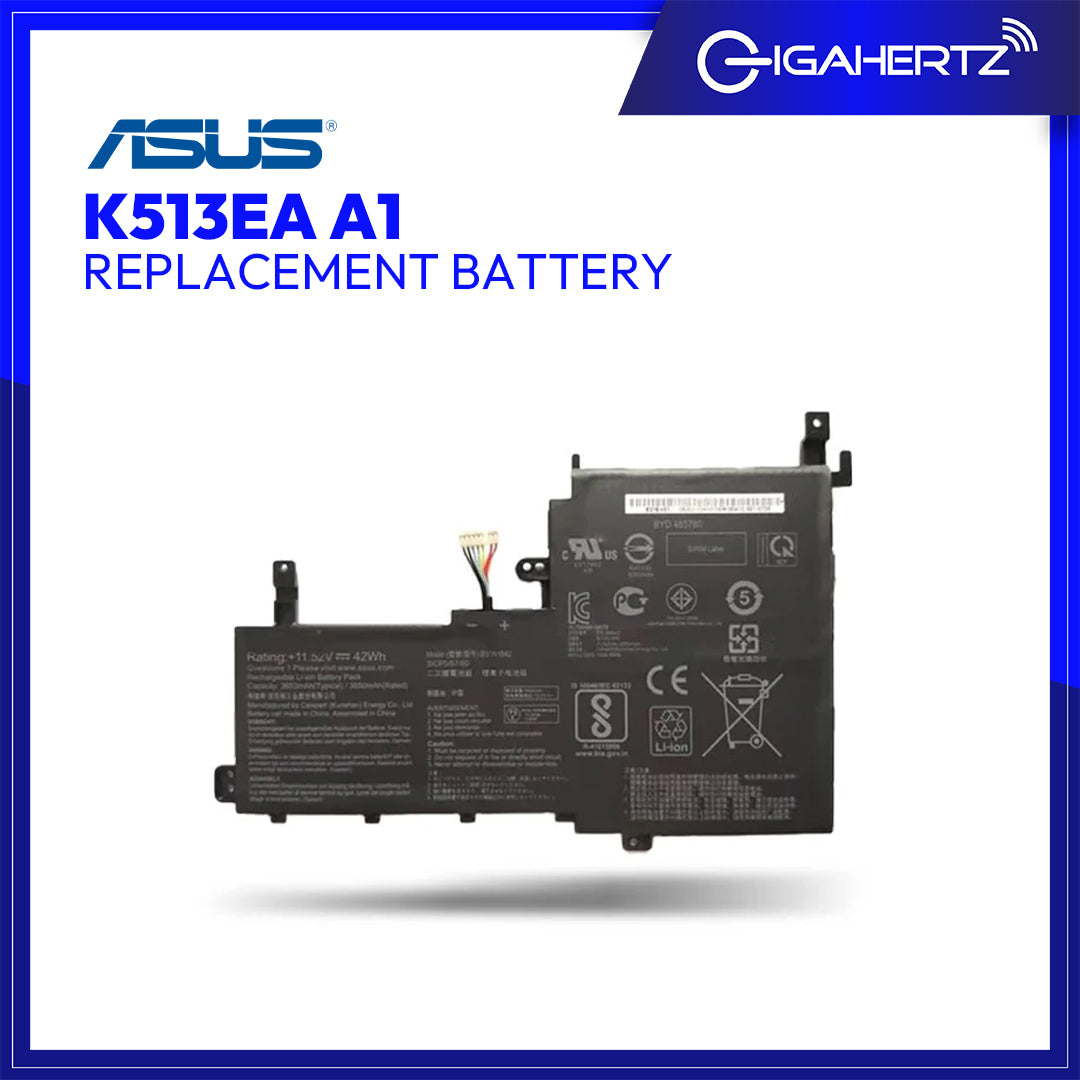 Replacement Battery for Asus K513EA A1