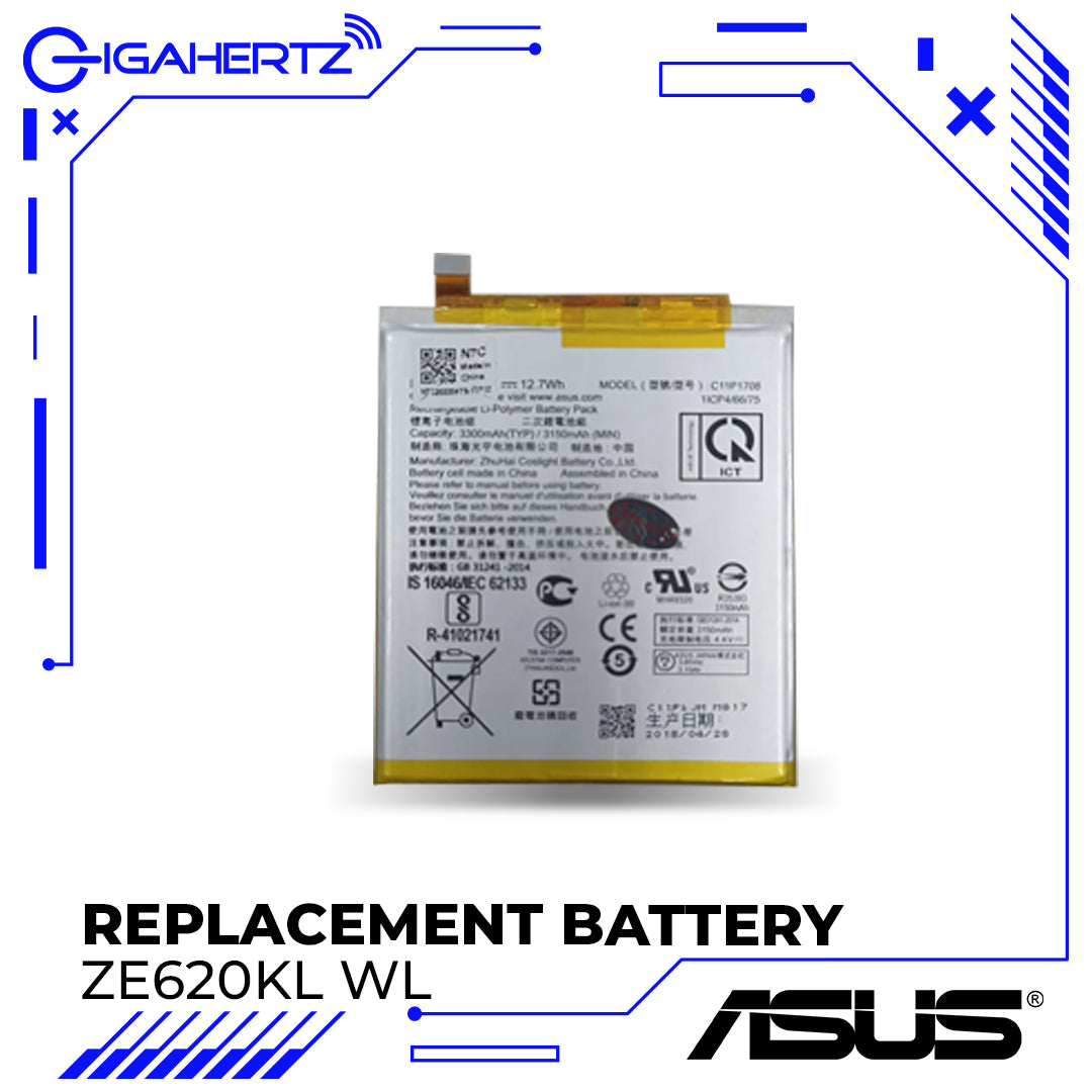 Replacement Battery for Asus ZE620KL WL