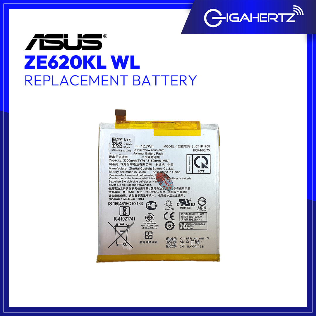 Replacement Battery for Asus ZE620KL WL