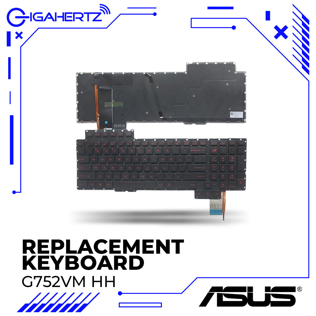 Replacement for Asus Keyboard G752VM HH